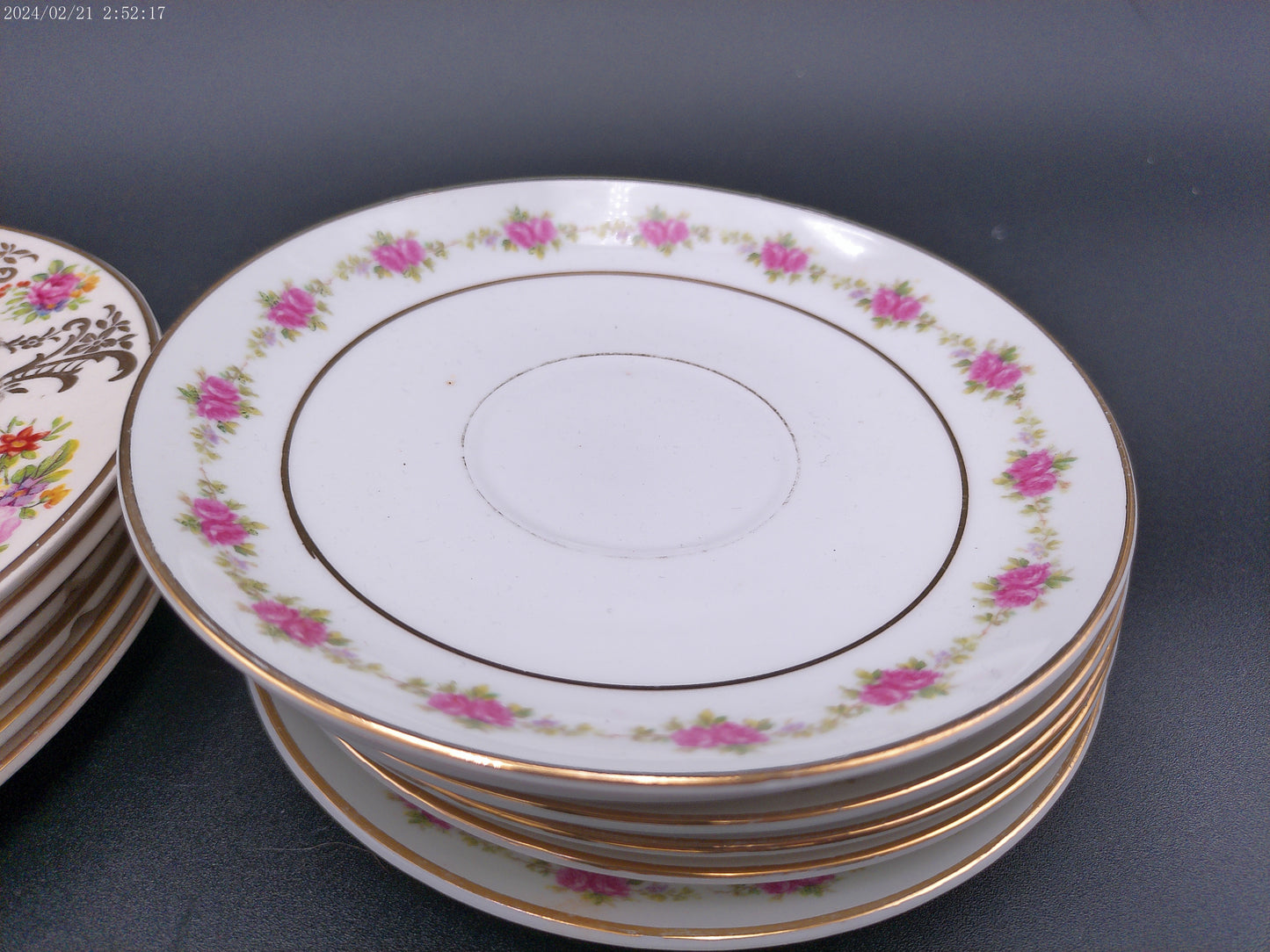 Bread & Butter Plate Marlborough by Johnson Brothers qty 6 and 6 other plates