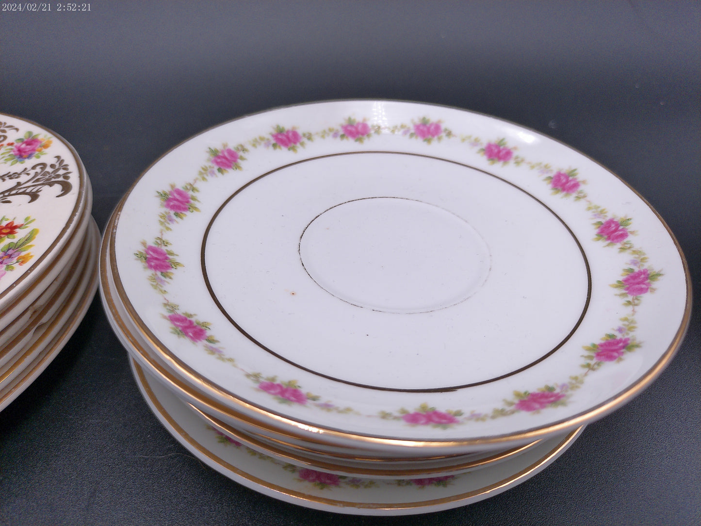 Bread & Butter Plate Marlborough by Johnson Brothers qty 6 and 6 other plates