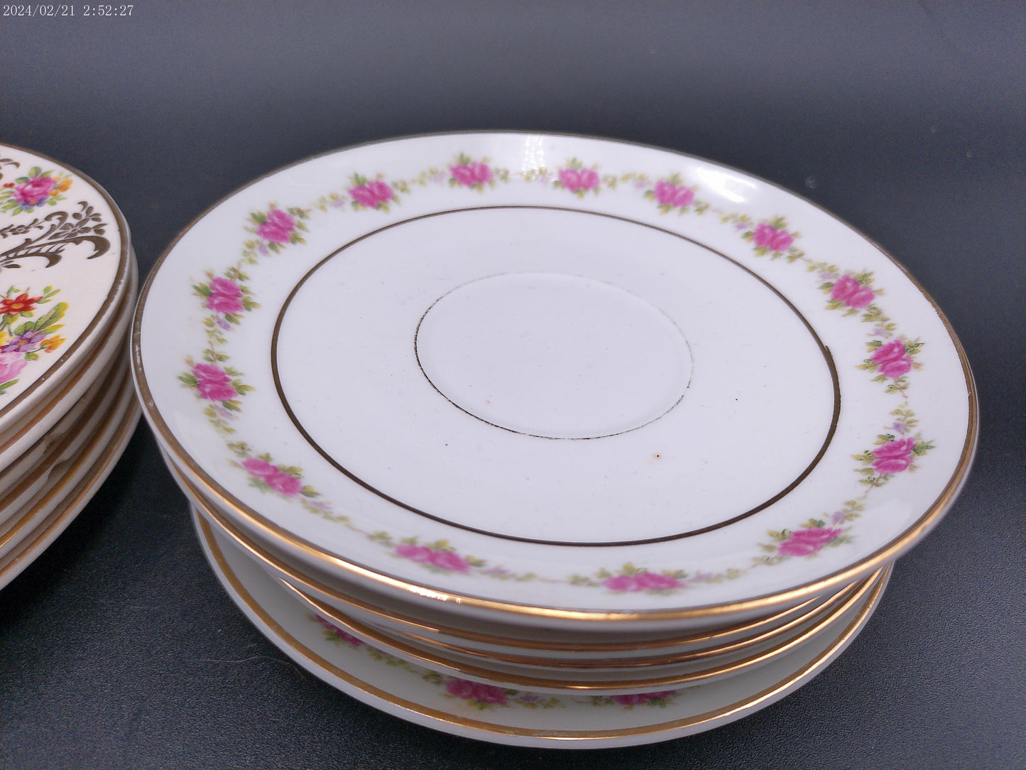 Bread & Butter Plate Marlborough by Johnson Brothers qty 6 and 6 other plates