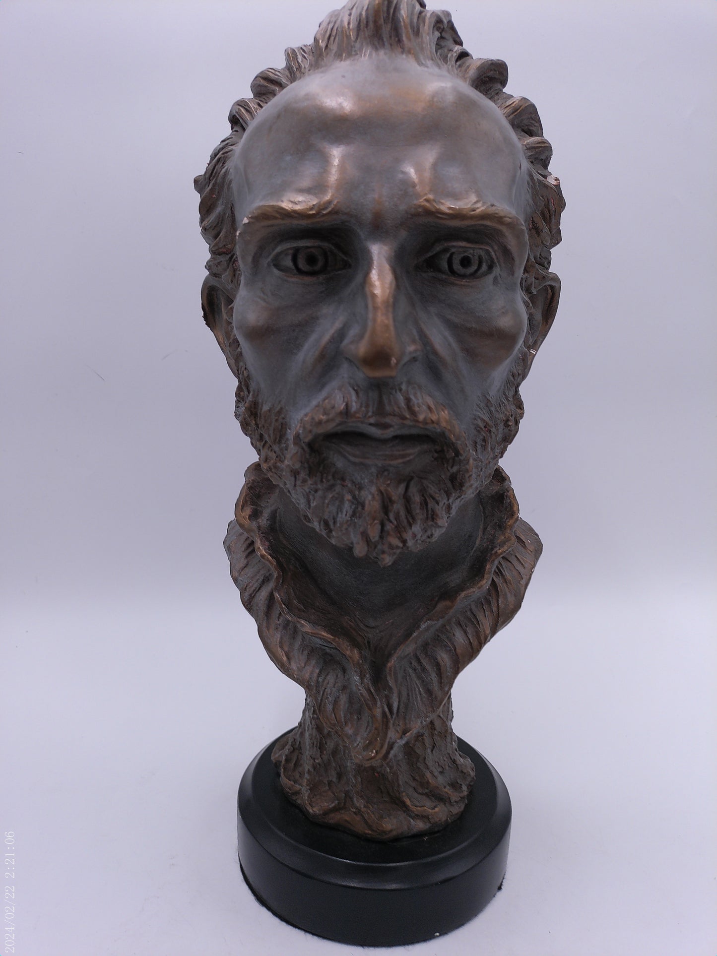 Statue sculpture Head Bust of Haile Selassie Emperor Of Abyssinia