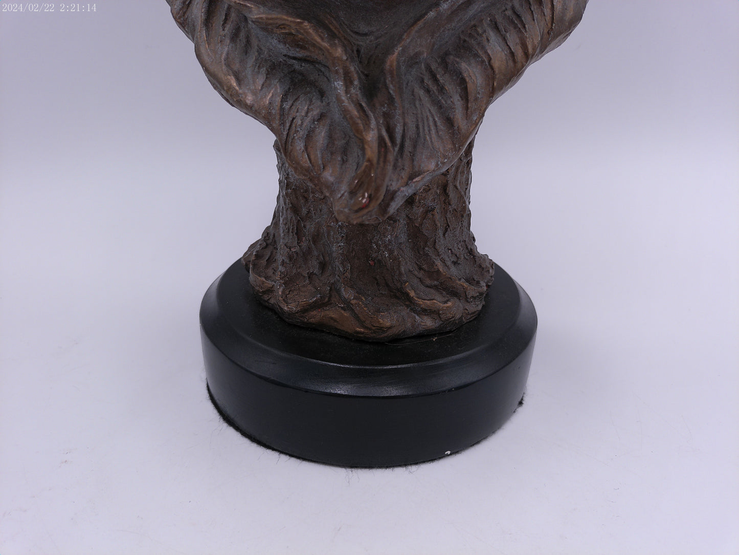 Statue sculpture Head Bust of Haile Selassie Emperor Of Abyssinia