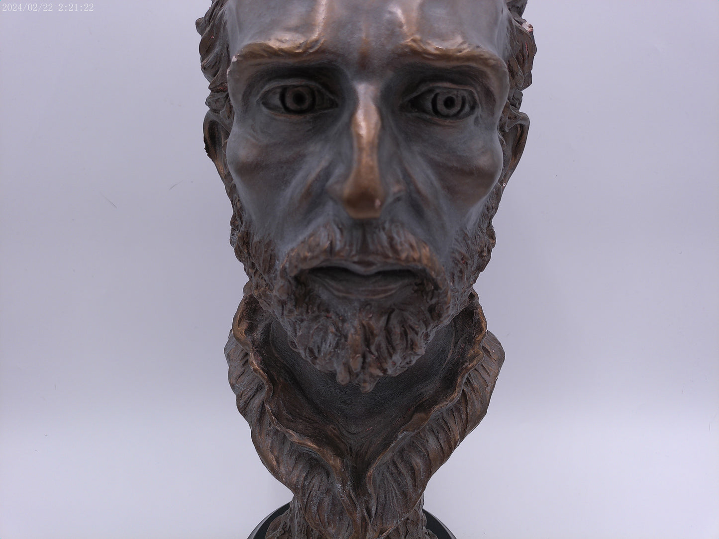 Statue sculpture Head Bust of Haile Selassie Emperor Of Abyssinia