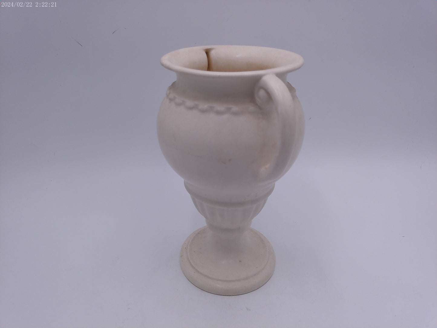 Czech Pottery Vase  Design Erphila Czechoslovakia Vintage