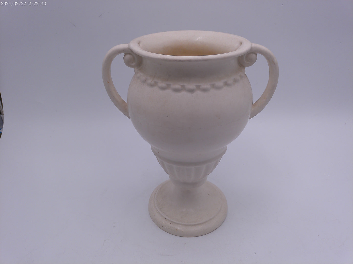 Czech Pottery Vase  Design Erphila Czechoslovakia Vintage