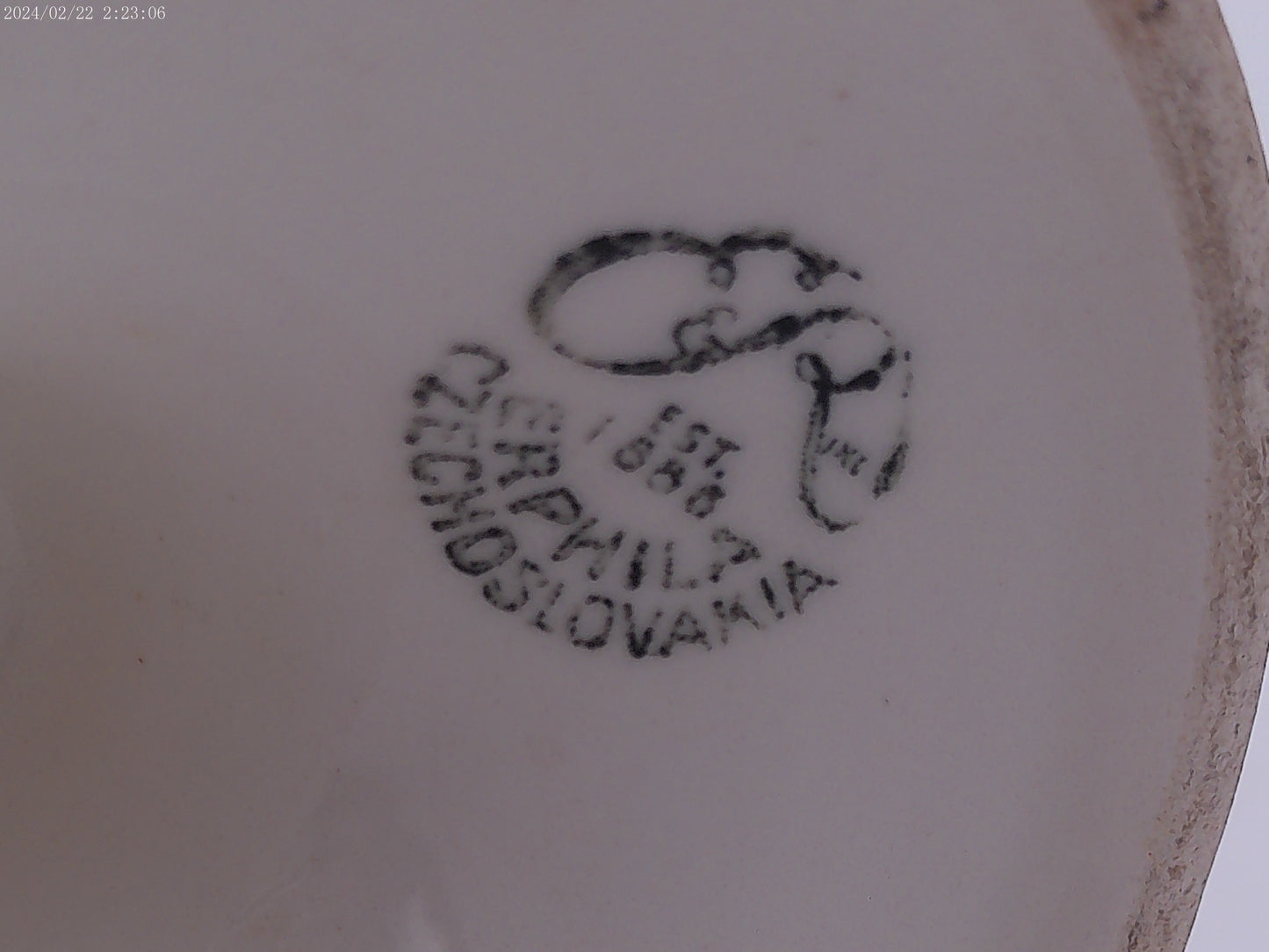 Czech Pottery Vase  Design Erphila Czechoslovakia Vintage