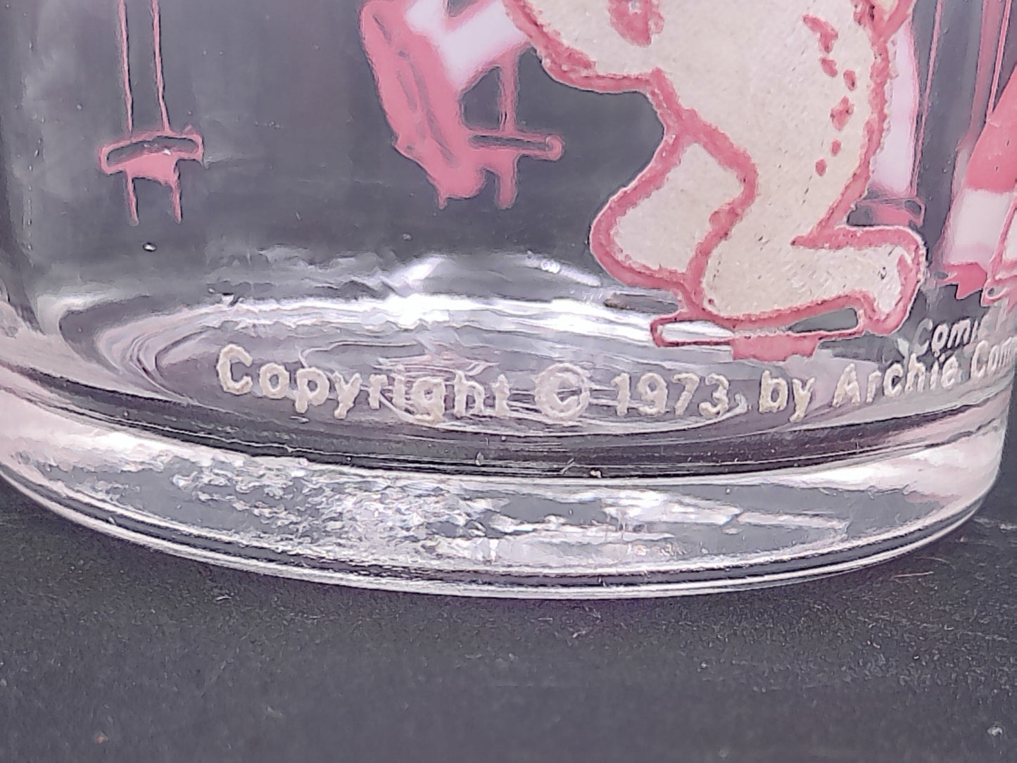 Welch's Glass Jars Flintstone Archie 1953 1955 1964 1973