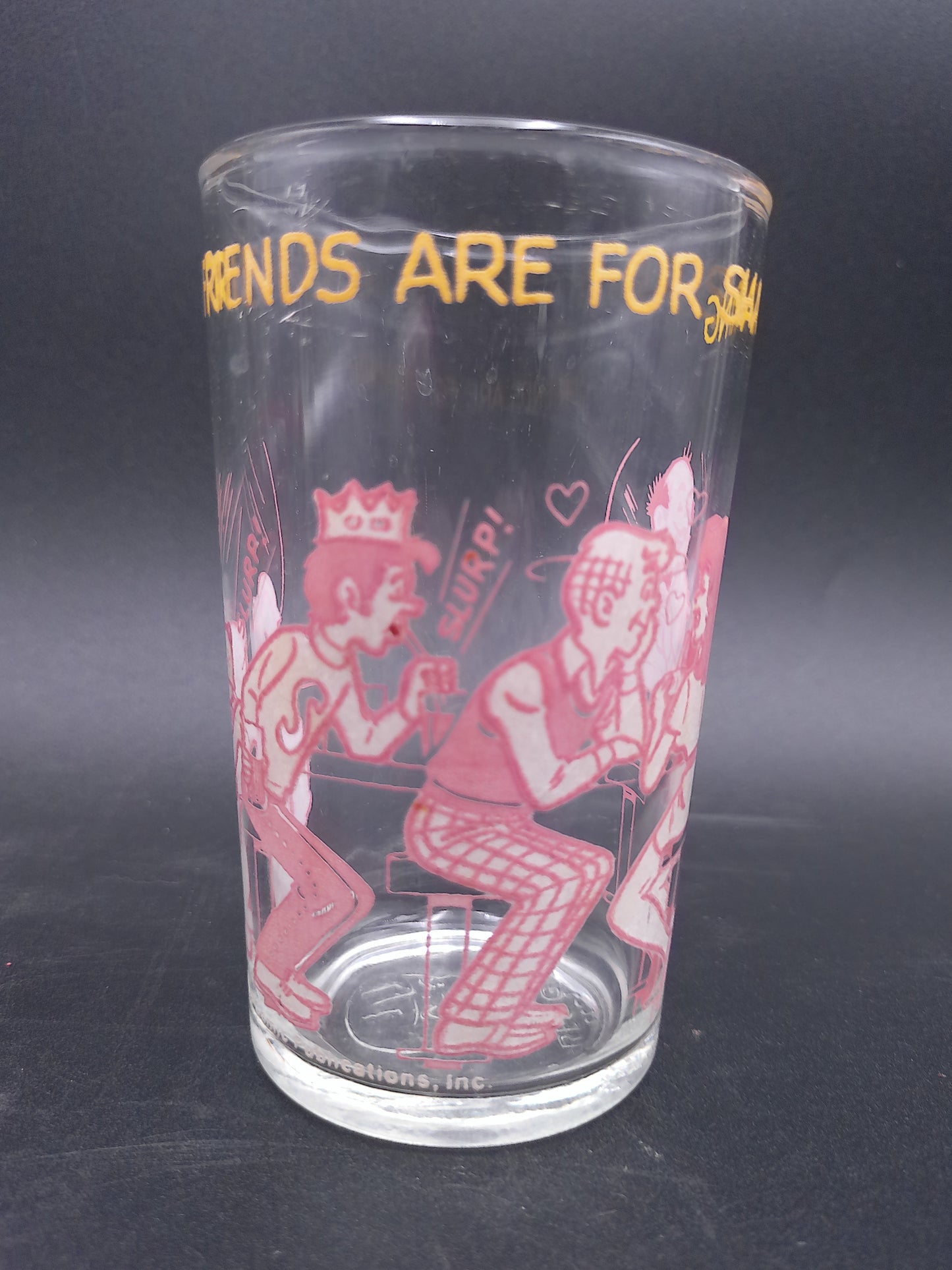 Welch's Glass Jars Flintstone Archie 1953 1955 1964 1973