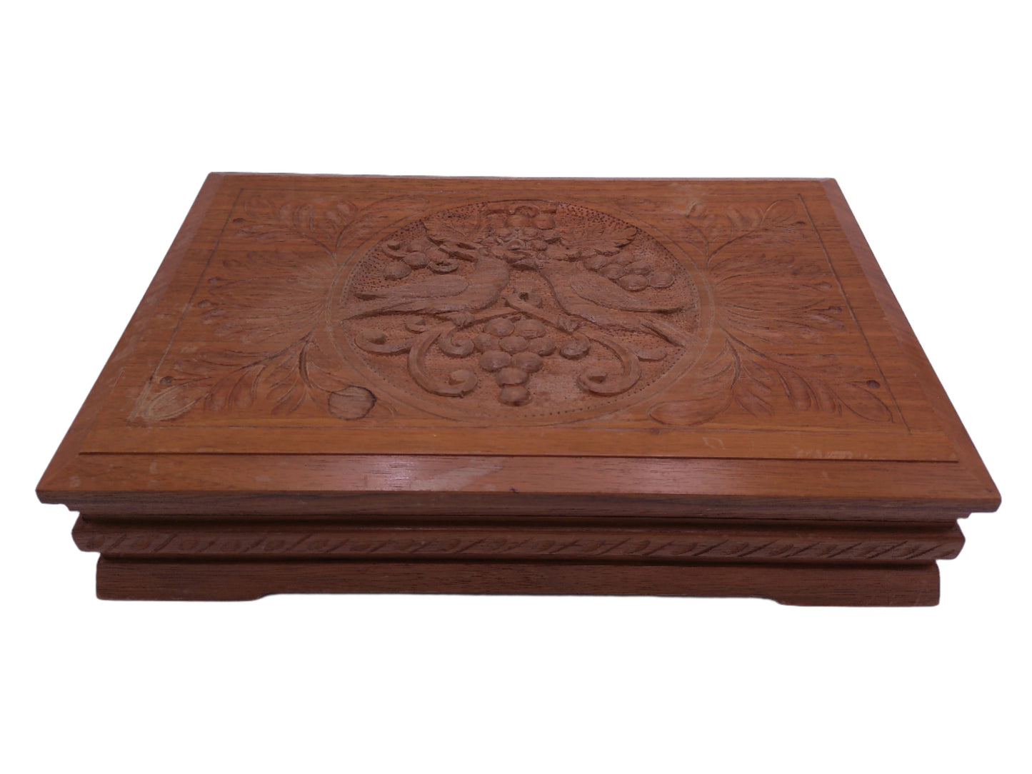 Hand Carved Decorative  Jewelry Box