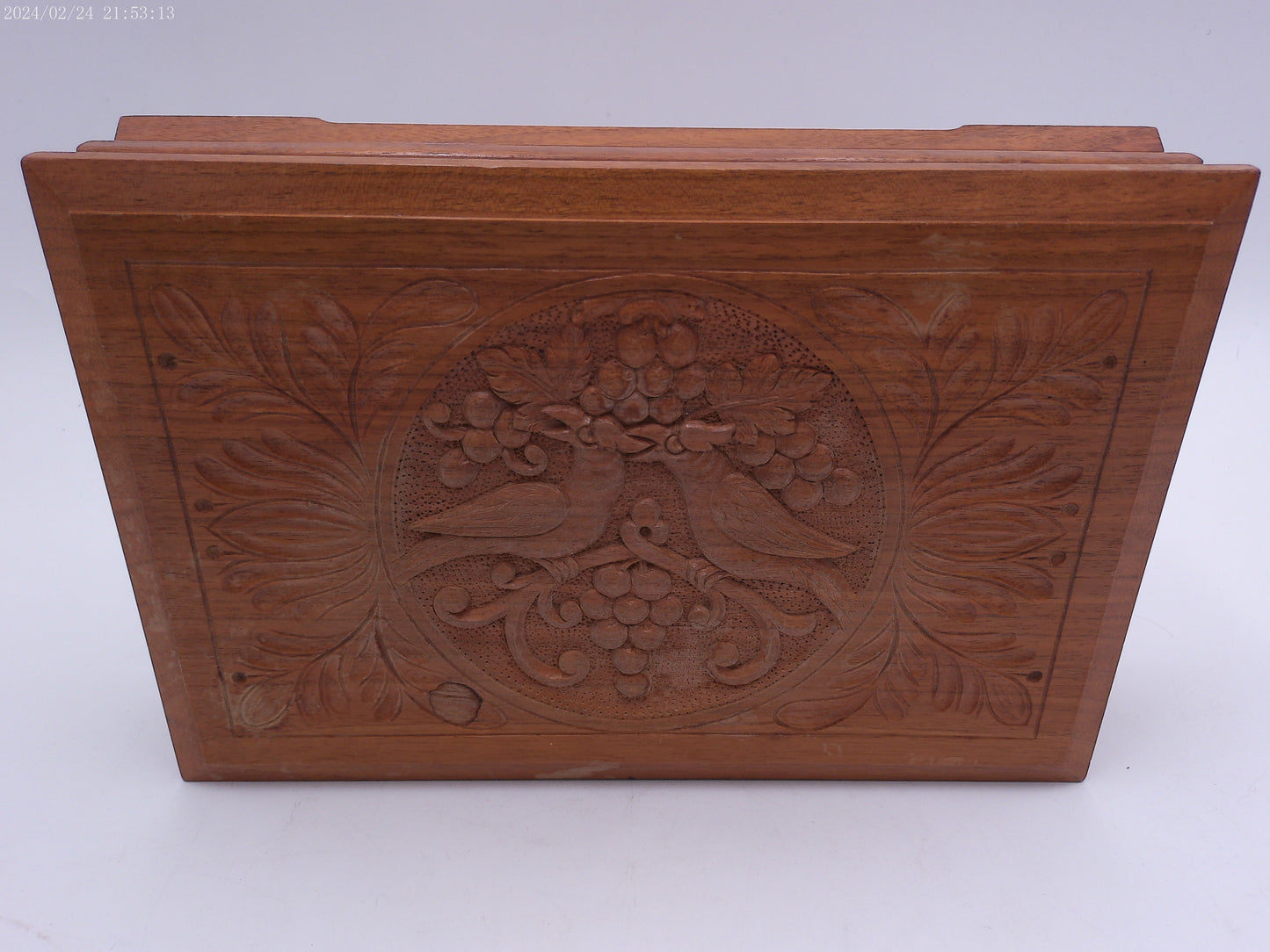 Hand Carved Decorative  Jewelry Box
