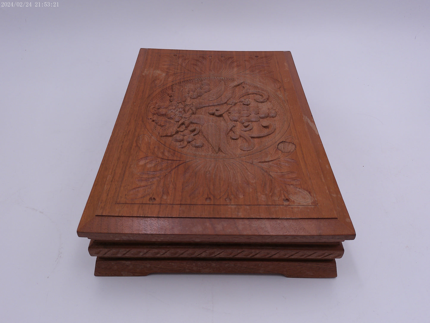 Hand Carved Decorative  Jewelry Box