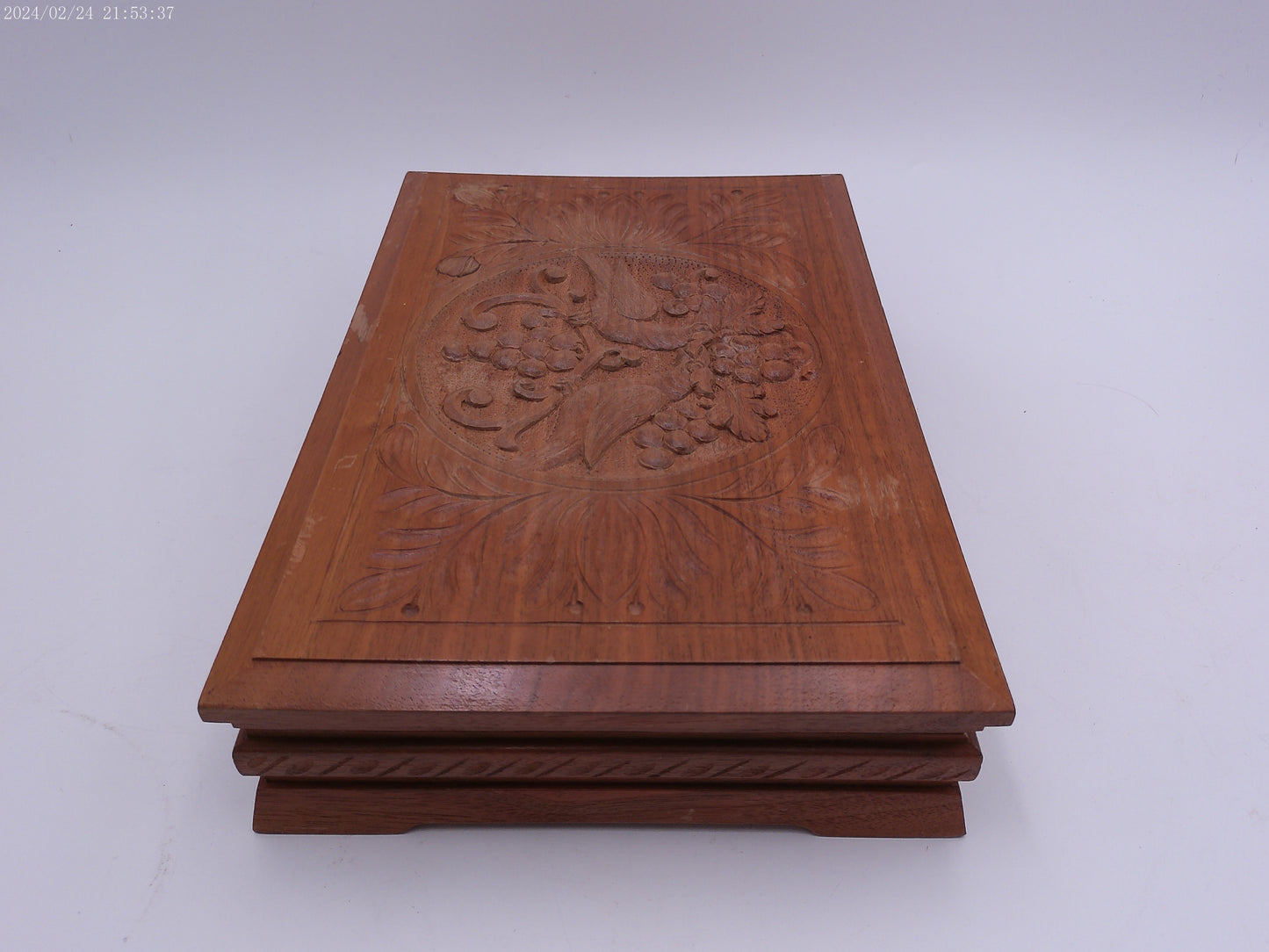 Hand Carved Decorative  Jewelry Box