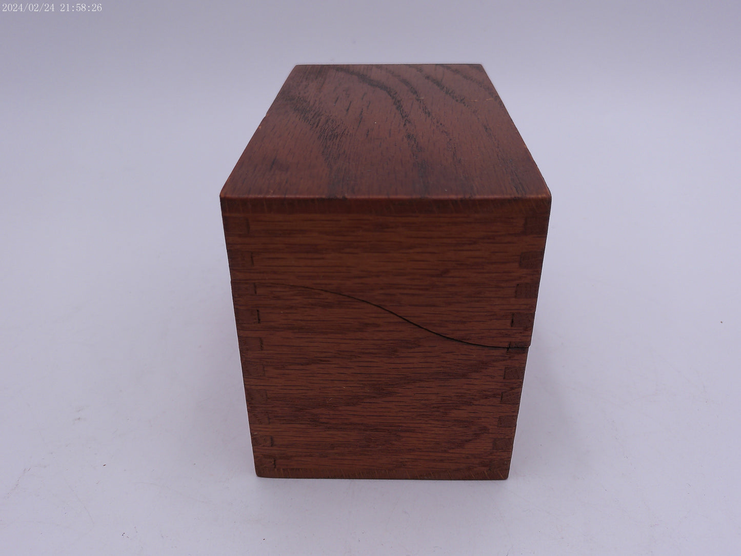 Vintage Wooden  Recipe Box