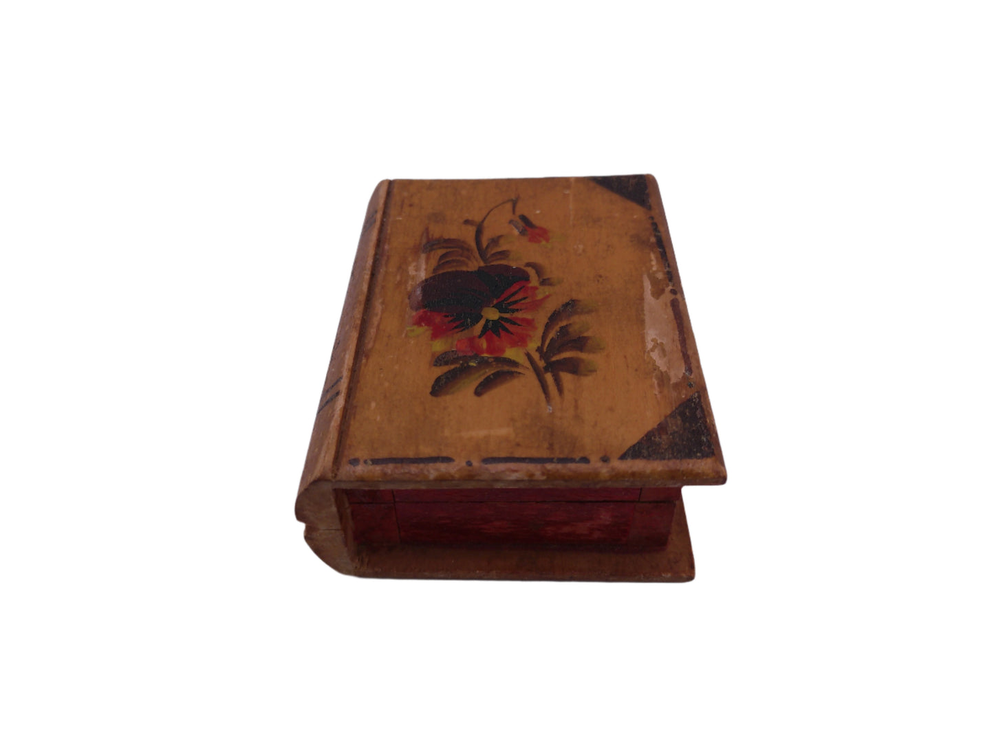 Wooden Box Made in Sweden Vintage