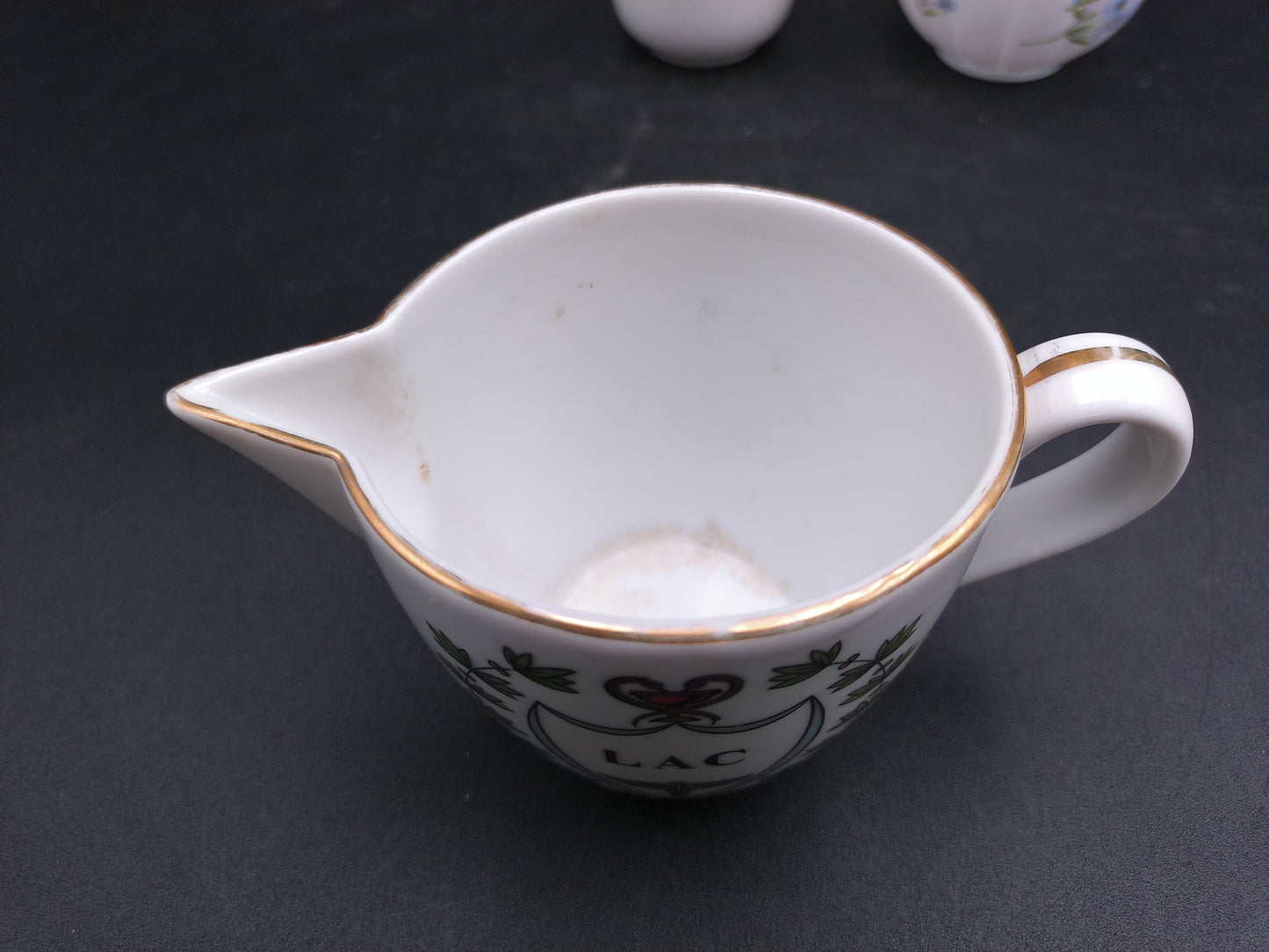 Doctor Creamer Latin Goldhelley Dainty Blue Rock Fine Bone Chin Vintage