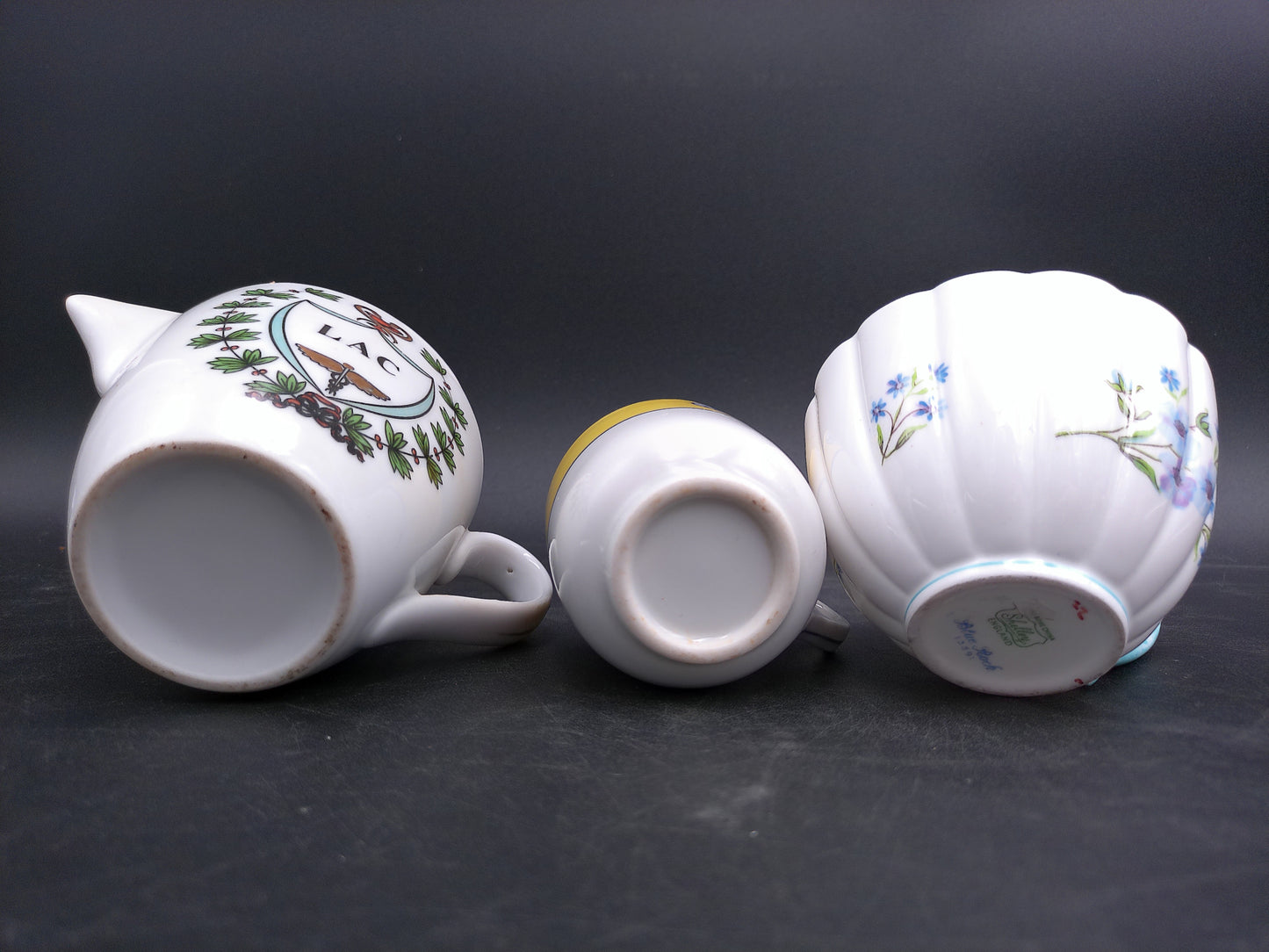 Doctor Creamer Latin Goldhelley Dainty Blue Rock Fine Bone Chin Vintage