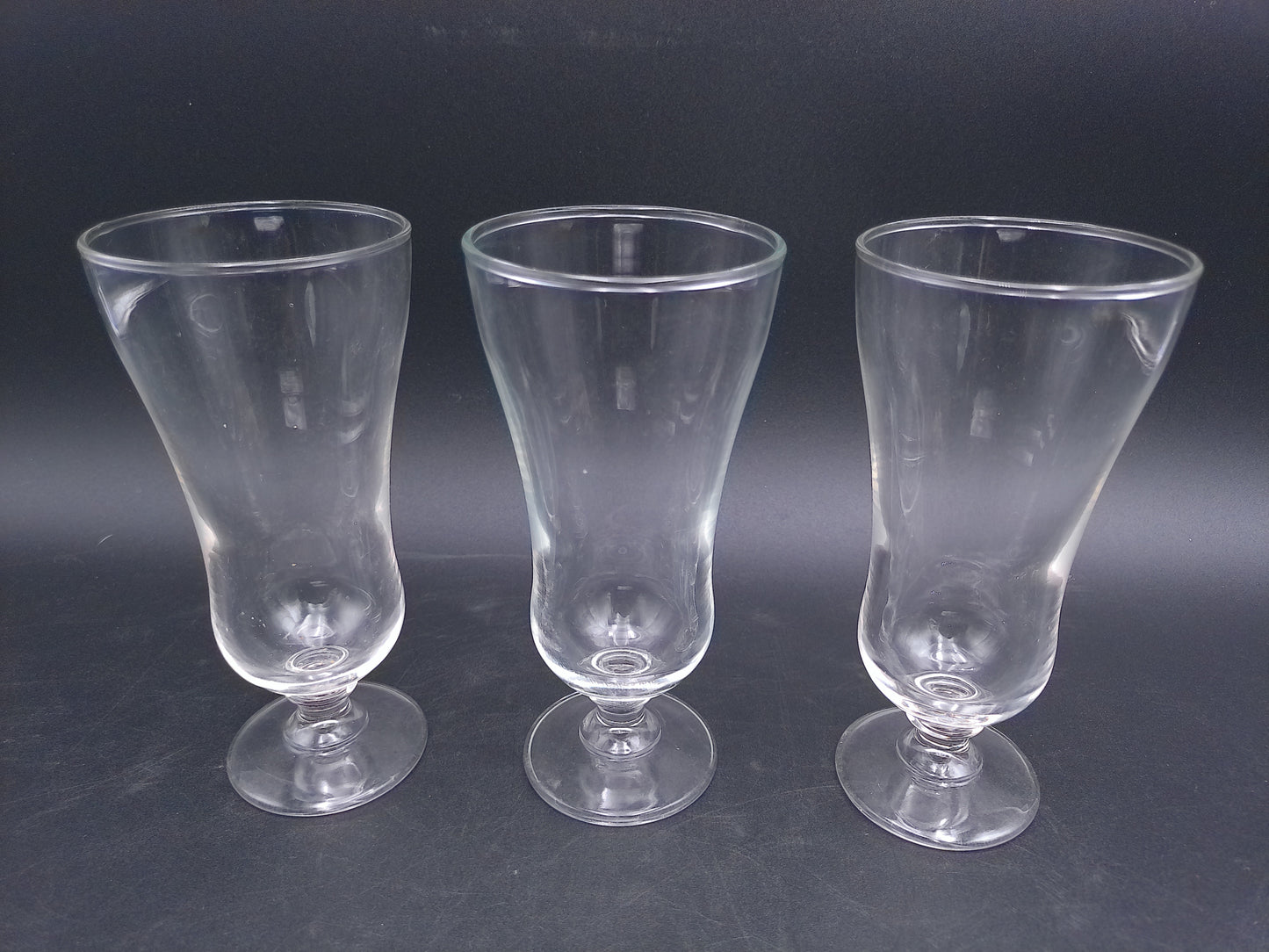 Parfait Waterf Wine Glasses Set of 3 Vintage Beautiful Design
