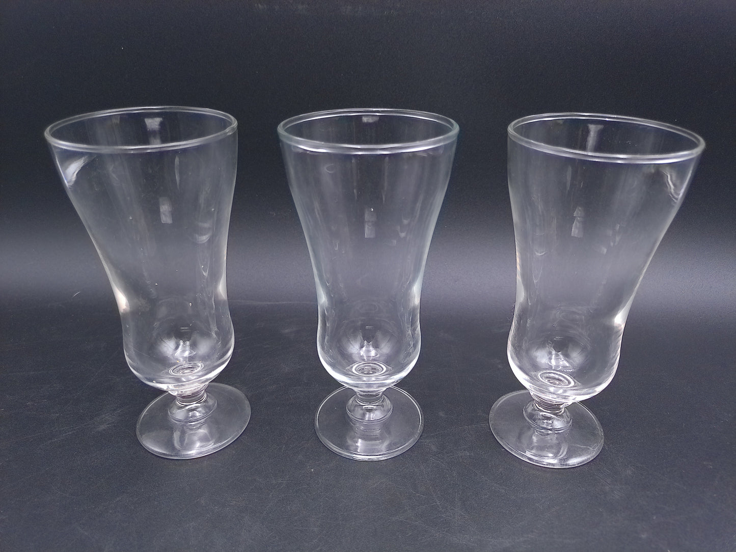 Parfait Waterf Wine Glasses Set of 3 Vintage Beautiful Design