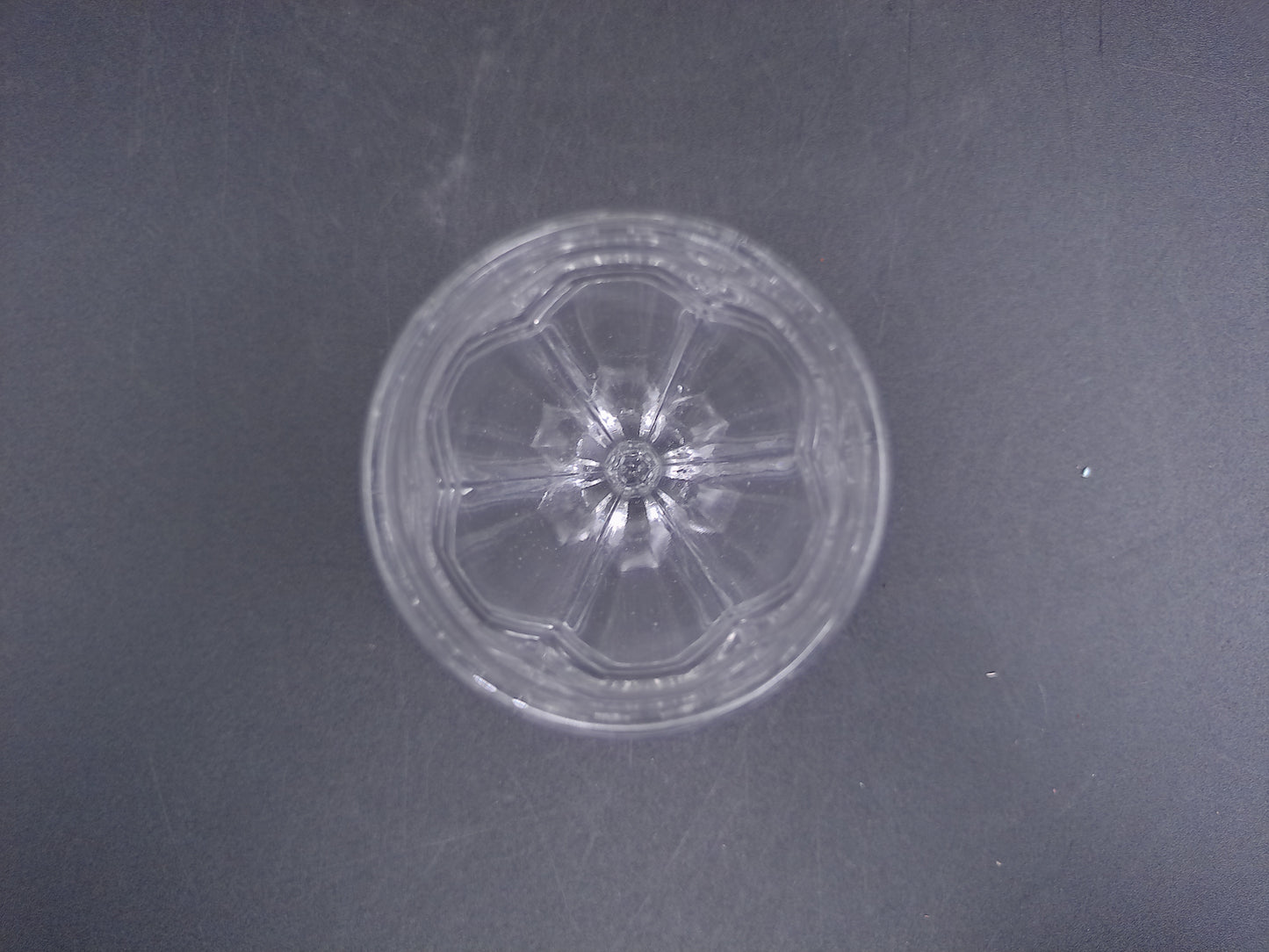 High Quality 1930s Vintage Art Deco Octagonal Cut Glass Drinking Glass