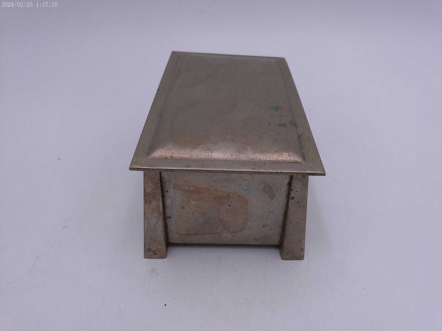 Nickel Silver Trinket Box