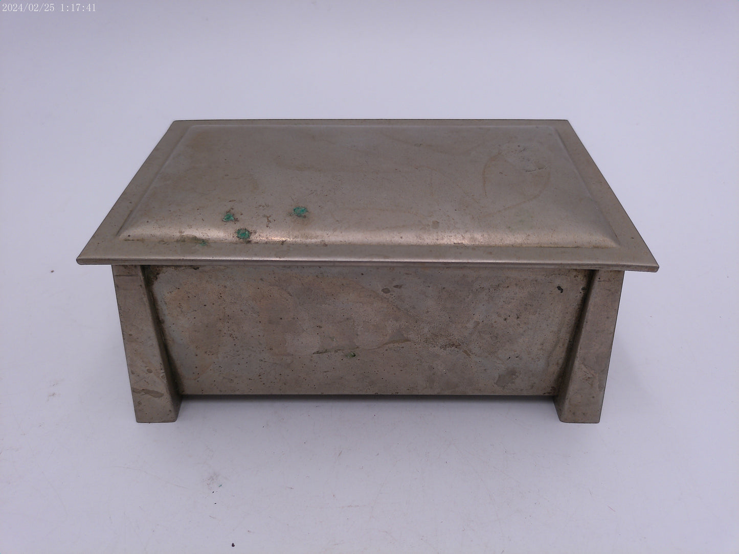 Nickel Silver Trinket Box
