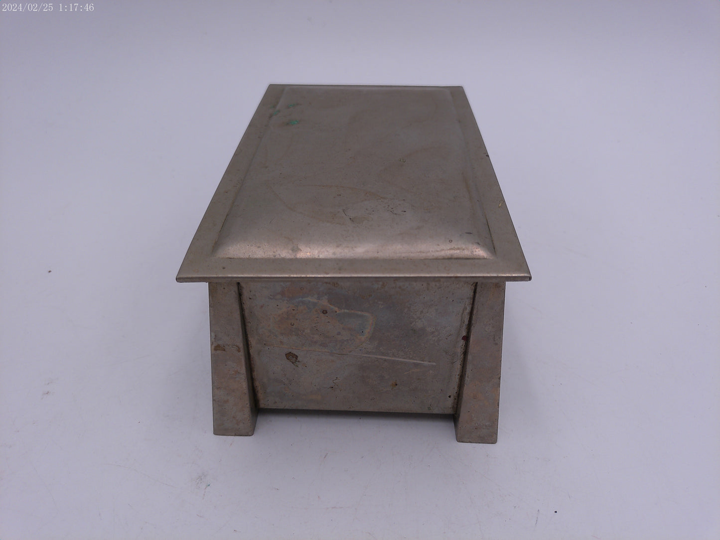 Nickel Silver Trinket Box