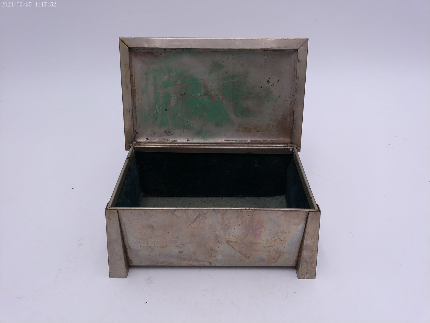 Nickel Silver Trinket Box