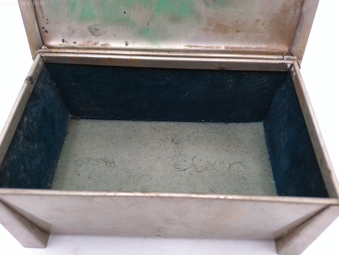 Nickel Silver Trinket Box