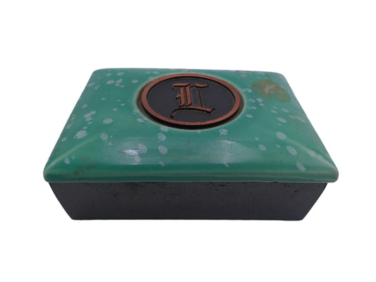 Roseville Hyde Park Tobacco Box Vintage