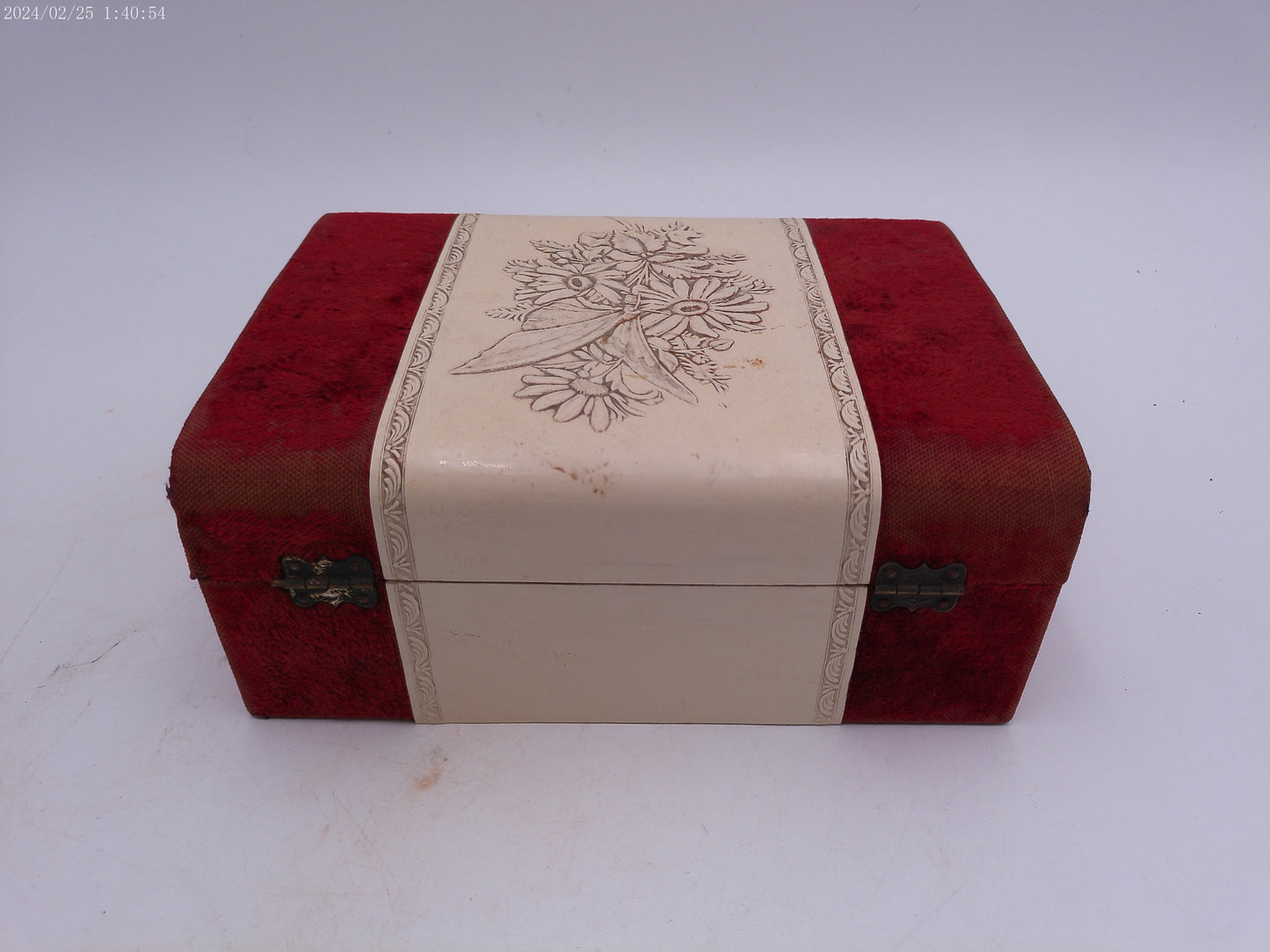 1960's Swank vintage jewelry box