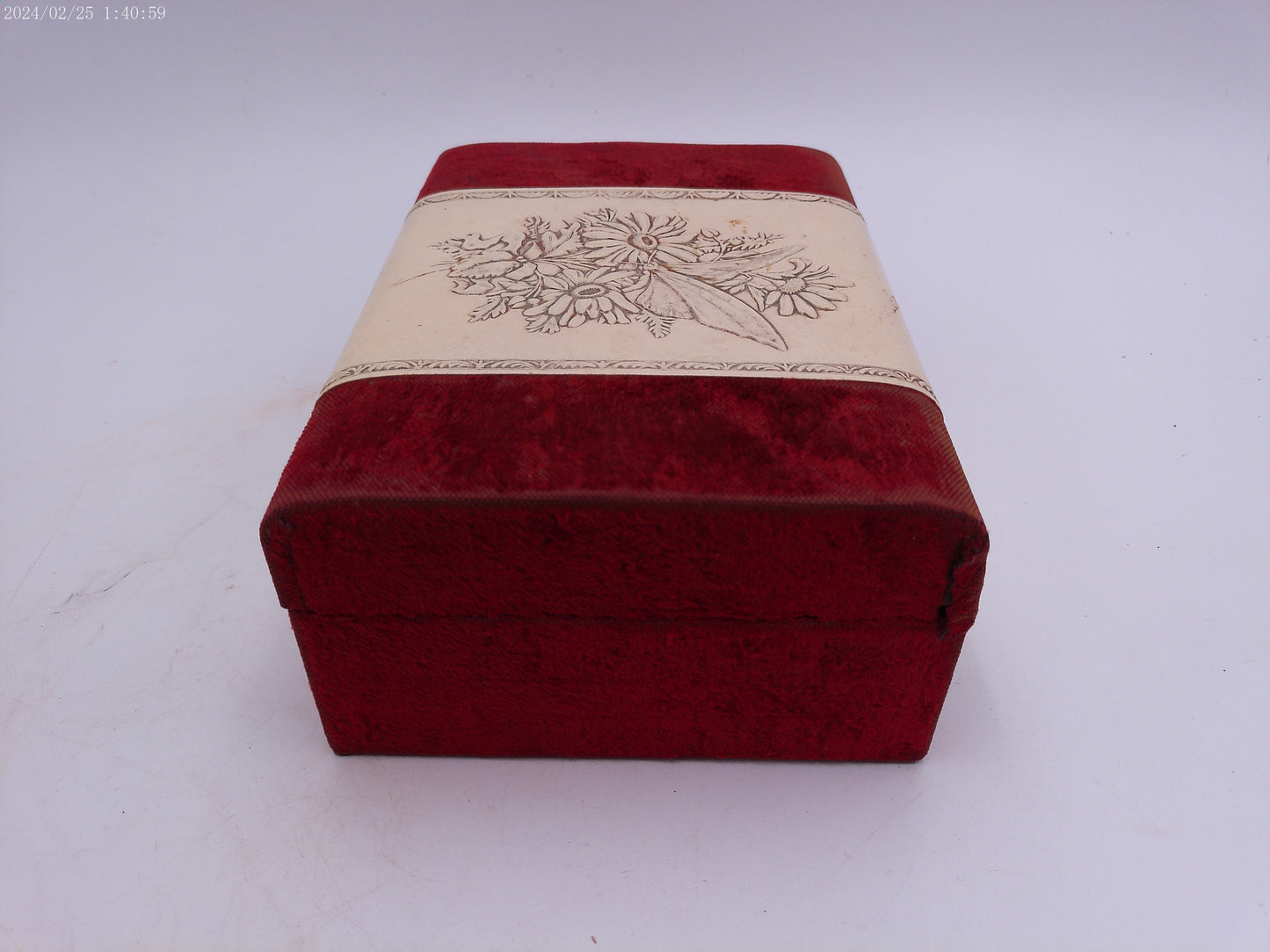 1960's Swank vintage jewelry box