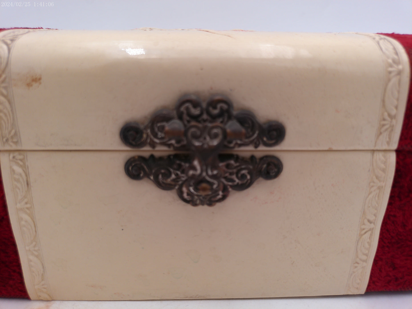1960's Swank vintage jewelry box