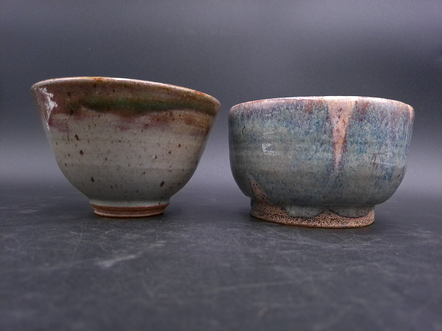 Pottery Bowl Lot of 2 Stoneware Serving Bowl Ceramic Vintage