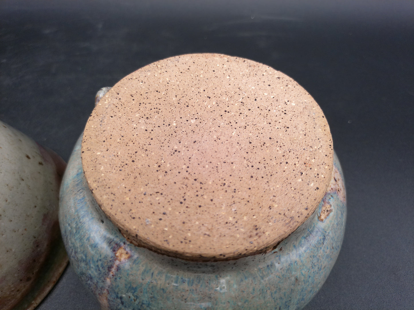 Pottery Bowl Lot of 2 Stoneware Serving Bowl Ceramic Vintage