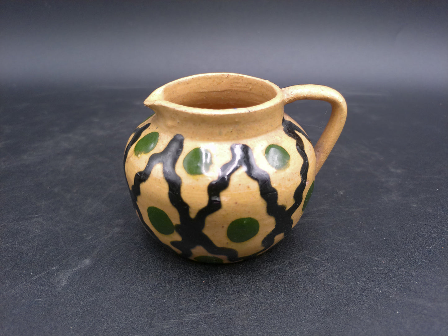 Beautiful Sugar Pot Bowl and Decorative Small Pitcher Vintage Duendorf