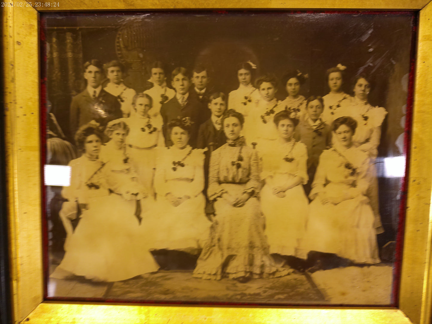 Art Vintage Photograph of High School Graduation Late 1800's