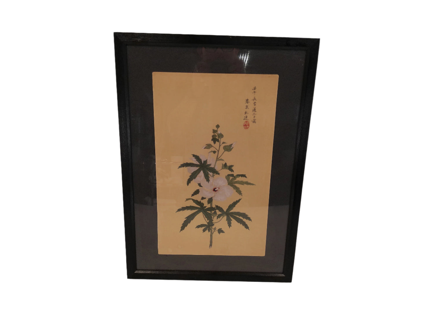 Art japanese Painting print of Flowers