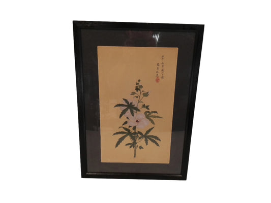 Art japanese Painting print of Flowers