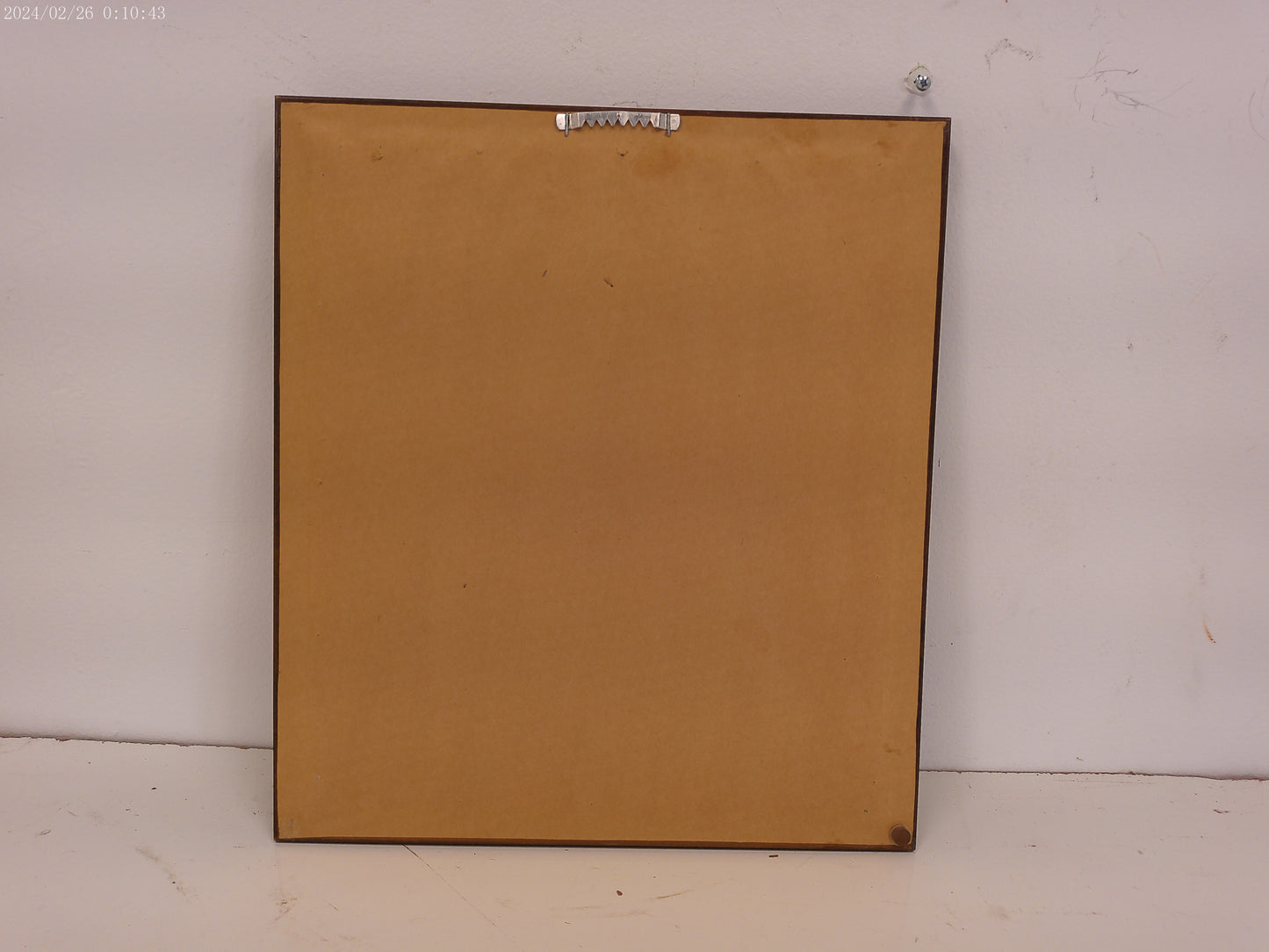 Art Print Very Venturesome Wood Framed Matted  Puppy on Slippery Ice with Child