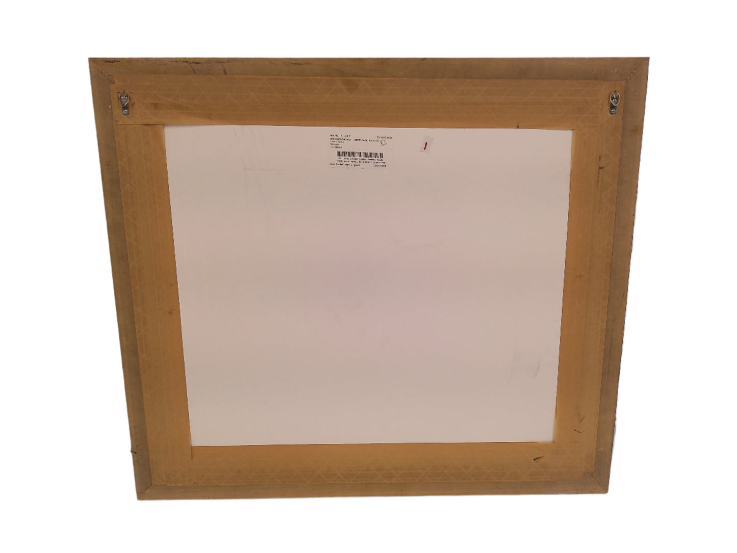 Art by Donald Lewis "The Angler"  Lithograph Wood Framed