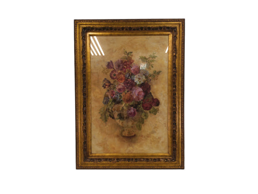Art Marilyn Hageman Old World Bouquet Framed And Matted
