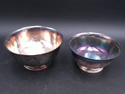 Gorham Silverplate Silver Plated Vintage Bowls