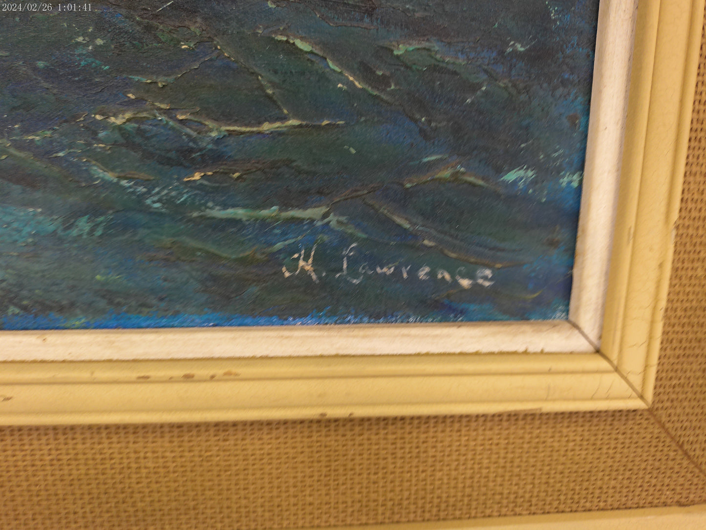 Art Oil Painting by Artist Henry Lawrence "Sunny Breakthough"