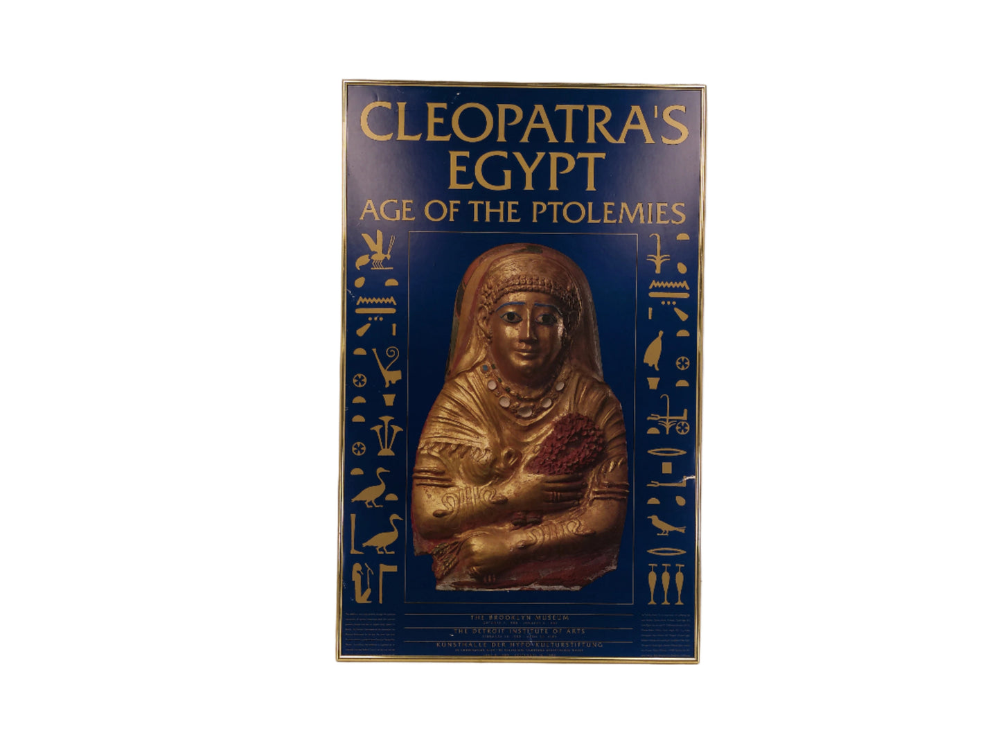 Art Cleopatra's Egypt Age of the Ptolemies Metal Framed poster print