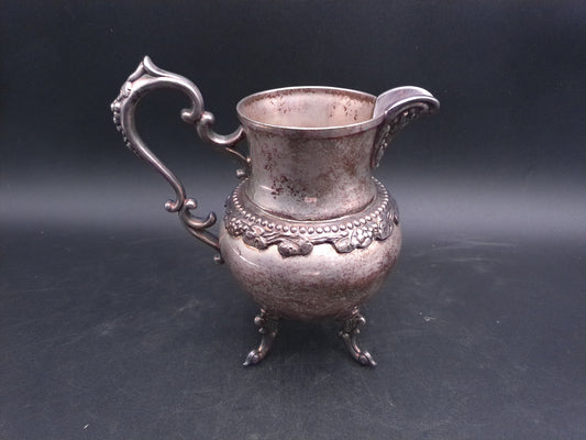 Silver on Copper Plated Creamer Pitcher Birmingham Silver Company  BSC