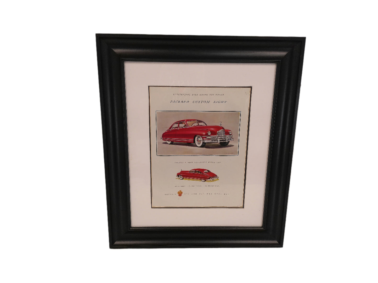 Art Packard Custom 8 wood Framed print with Glass