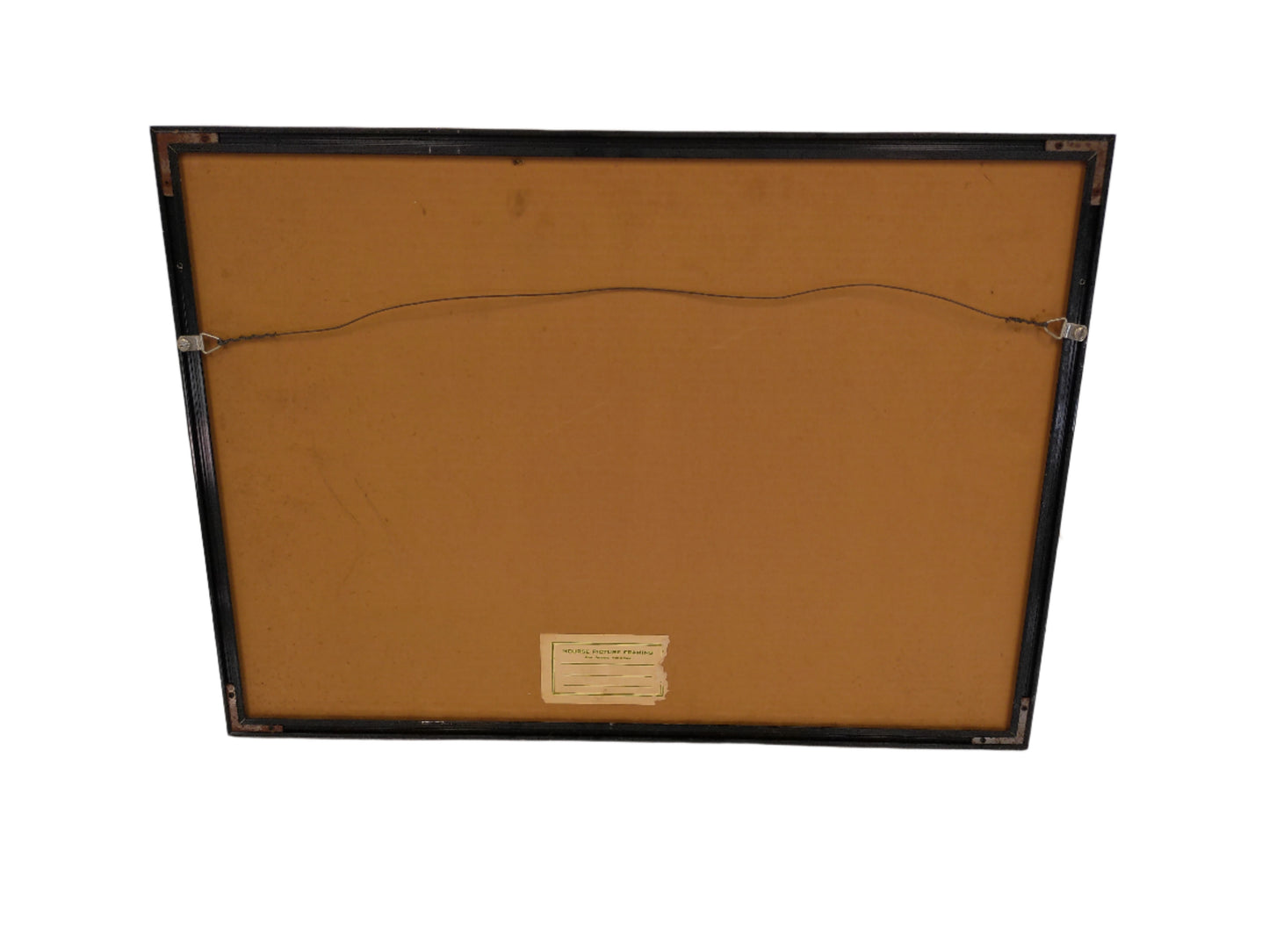 Art Painting of Airplane Metal Frame with Glass