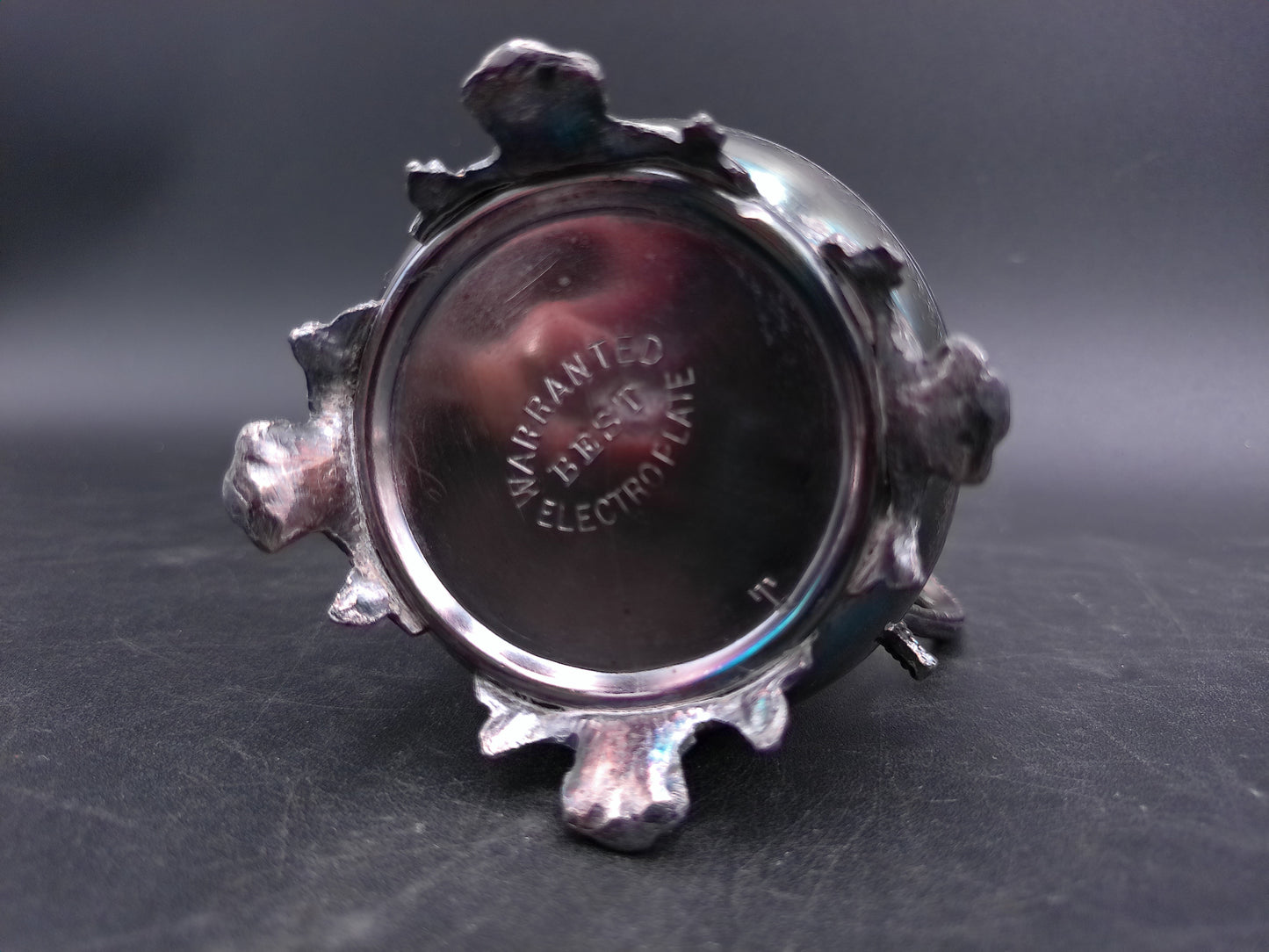 Silver on Copper Plated Sterling Silver Small Pitcher Creamer Decorative