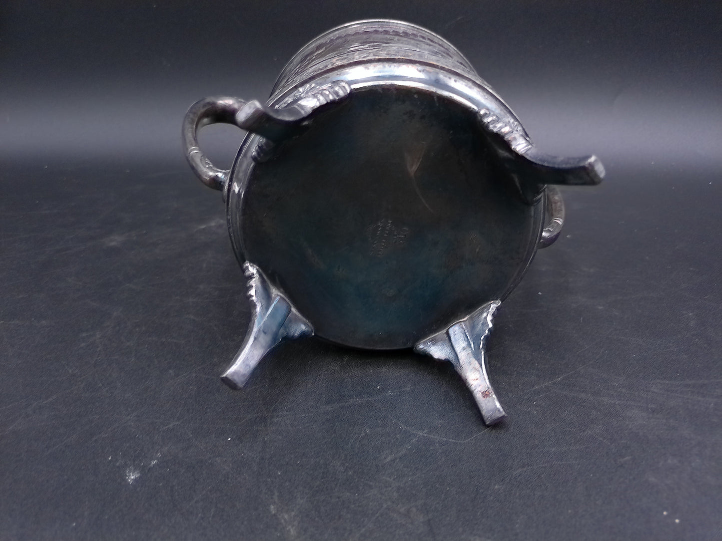 Sugar Bowl Silver Plate Piece Aurora S.P. MFG. Co. Triple plate. 910