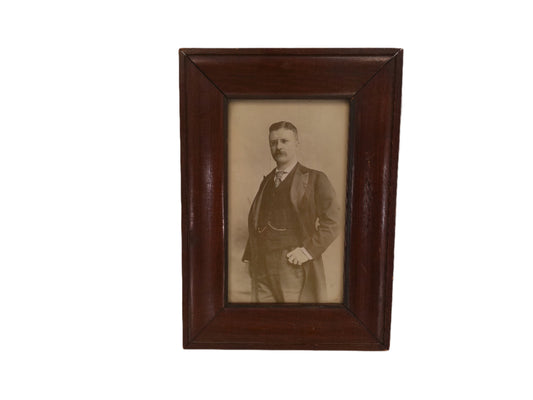 Art President Theodore Roosevelt photograph Framed Rare Vintage