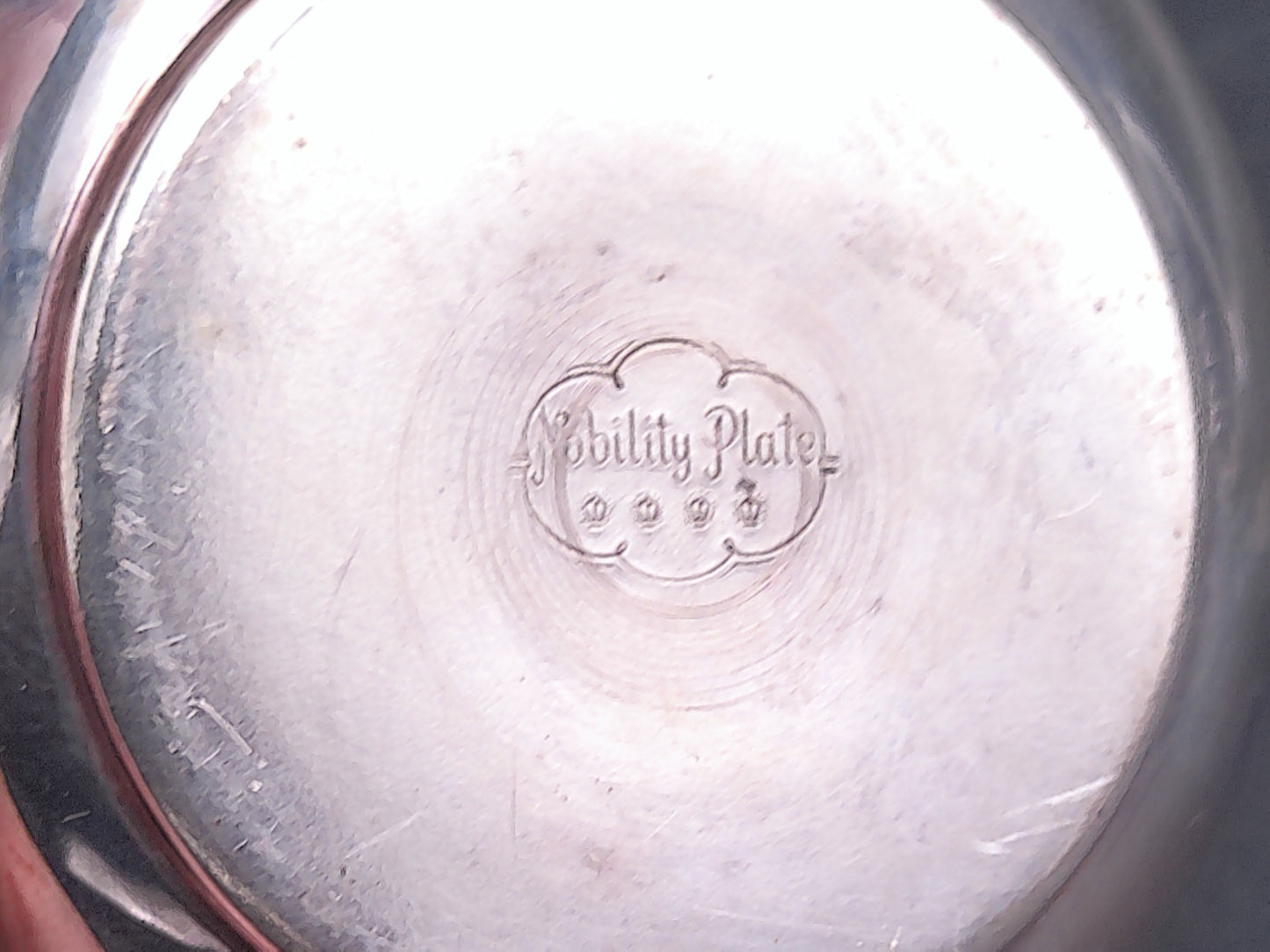 Nobility Plate Quadruple Silver Plated 2½" Creamer